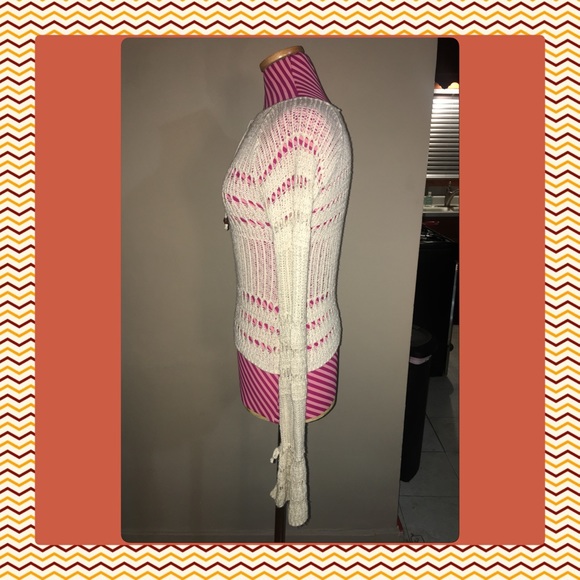 Sexy Cream Knit Top - Picture 2 of 3